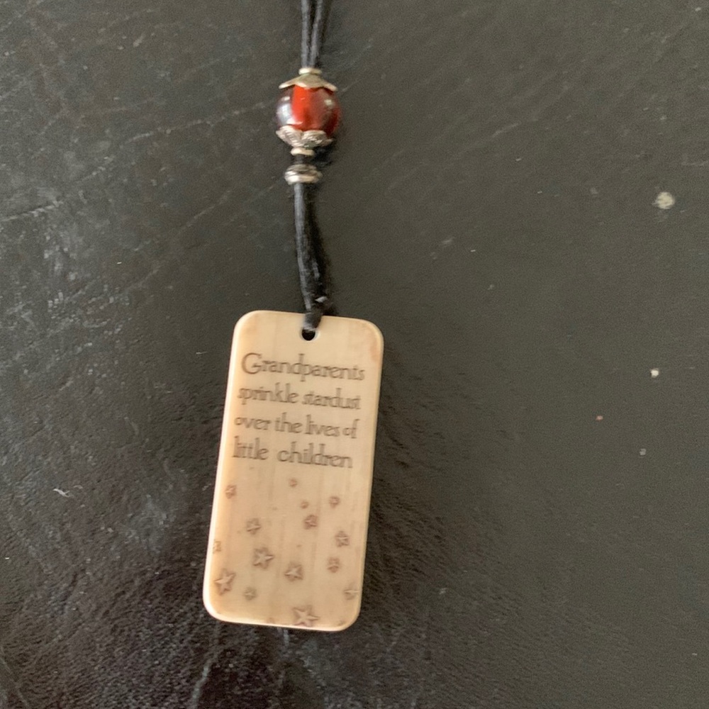 Grandparents necklace